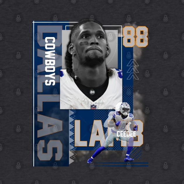 Dallas Cowboys Ceedee Lamb 88 by today.i.am.sad